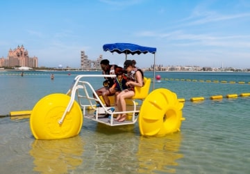 Aqua Cycling at Palm Jumeirah Atlantis