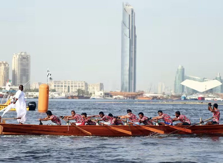 Dubai Traditional Rowing Race