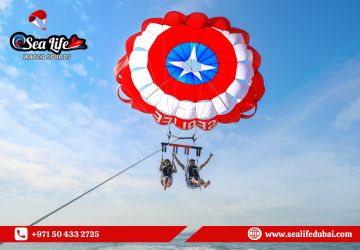 Parasailing riding services in Dubai